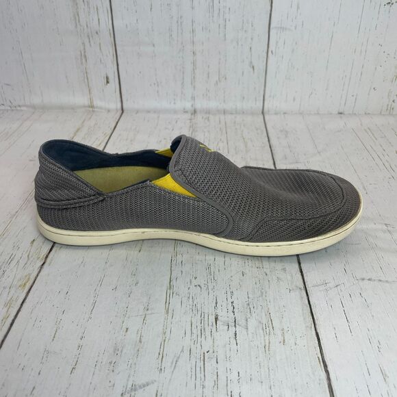 OluKai Nohea Mesh Mens Size 8 Brown Low Casual Slip On Shoes Sneakers main image 3